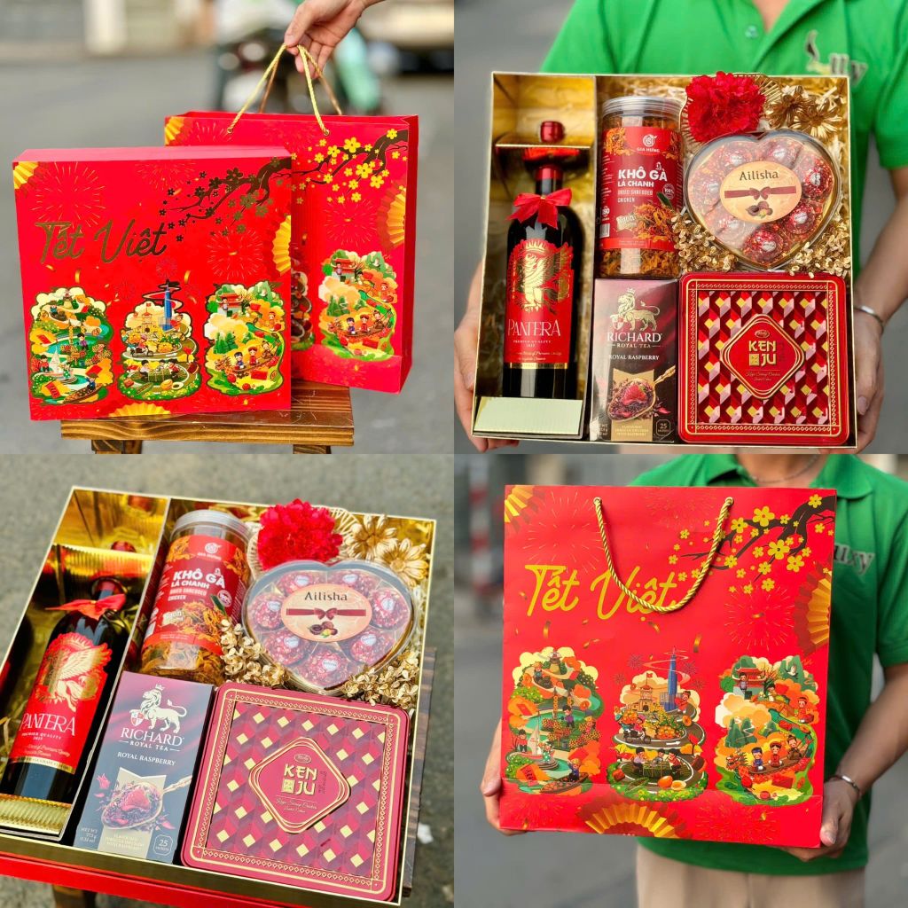 Hộp Quà Tết Cao Cấp 2026 – Khởi Sắc Tân Niên