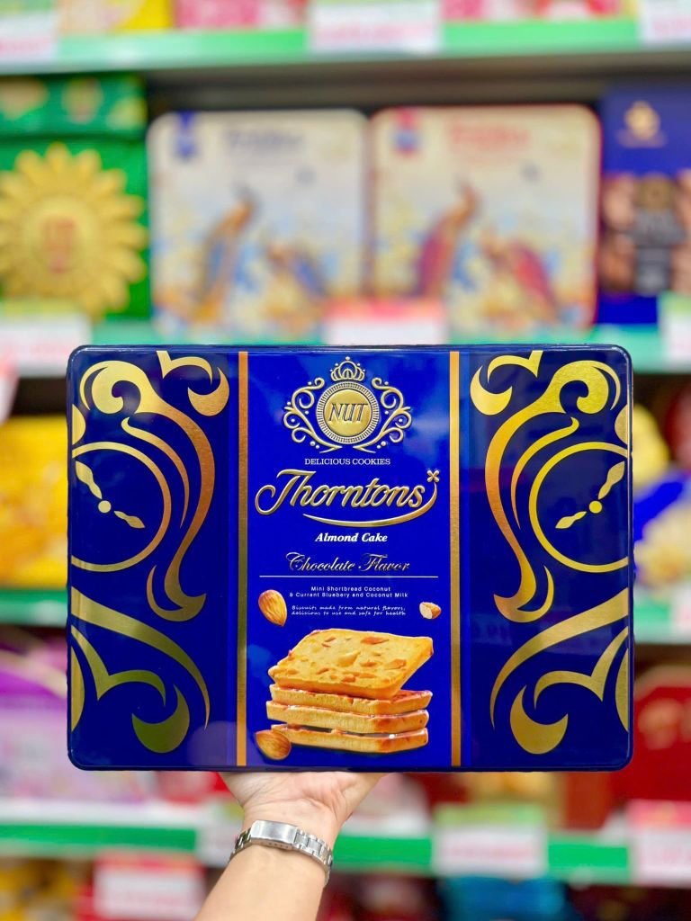 Bánh Hạnh Nhân Lát Mỏng Nut Thorntons - 240g
