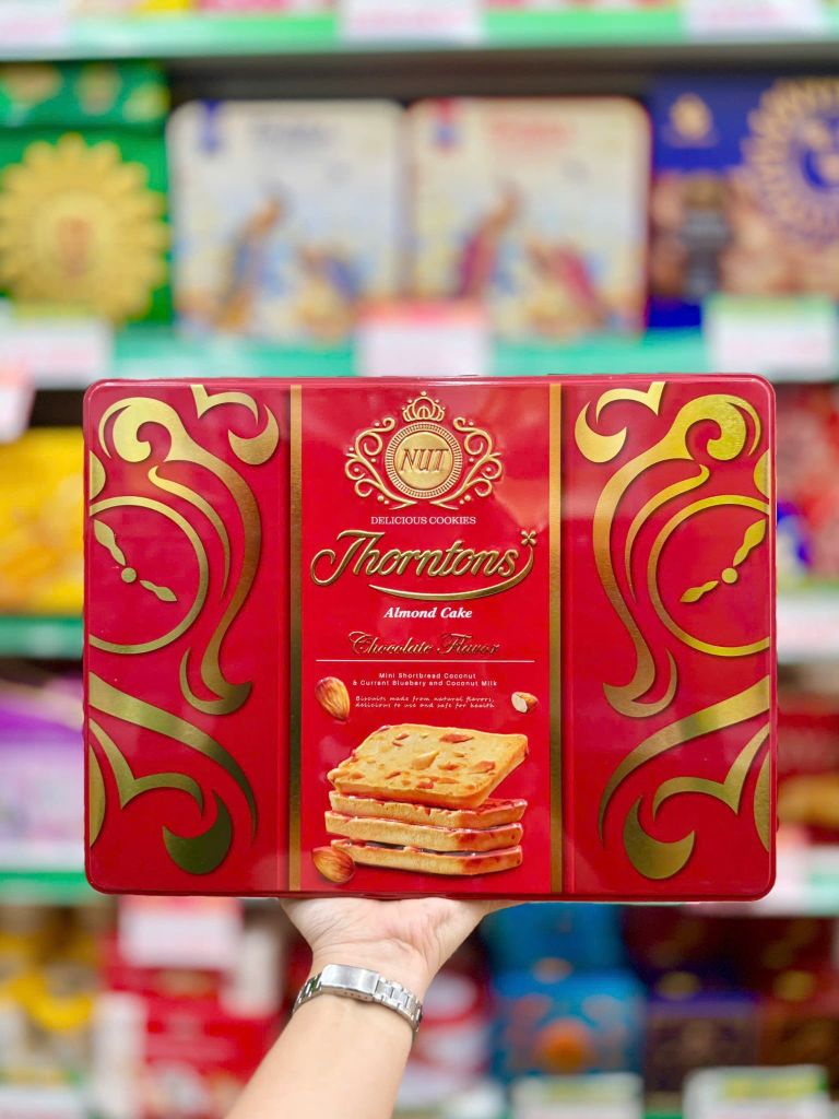 Bánh Hạnh Nhân Lát Mỏng Nut Thorntons - 240g