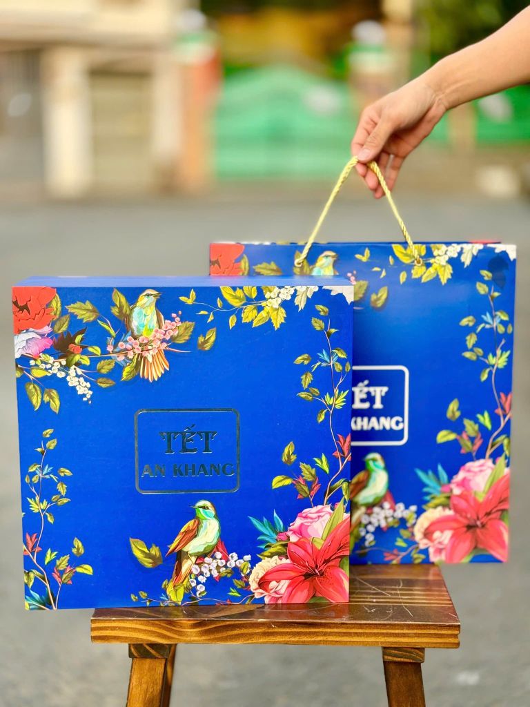 Hộp Quà Tết Cao Cấp 2026 – Tân Xuân Vạn Hỷ
