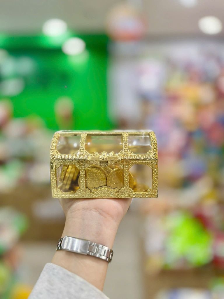 Hộp Socola Rương Đồng Tiền - Hộp 112G