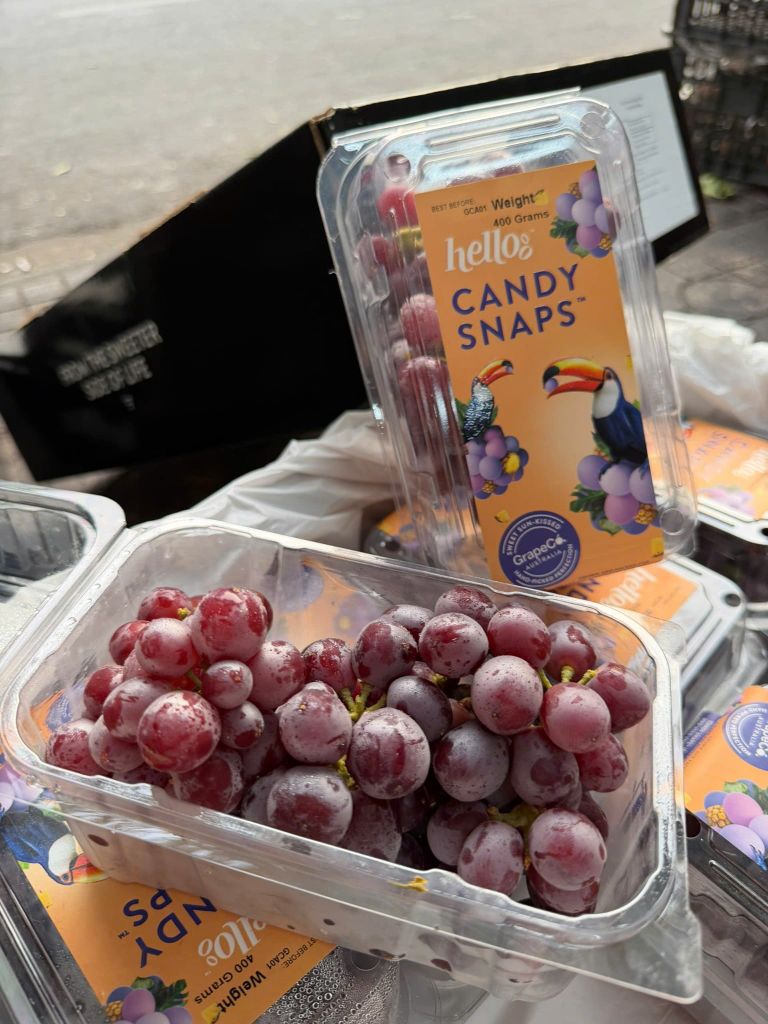 Nho Kẹo Úc Candy Snaps – 400G