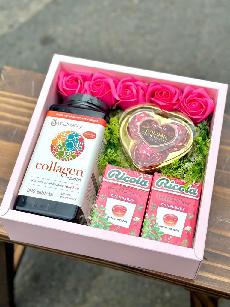 Set Quà Tặng Nàng 14/2 – Set Quà Nuôi Dưỡng Sắc Đẹp Ngọt Ngào