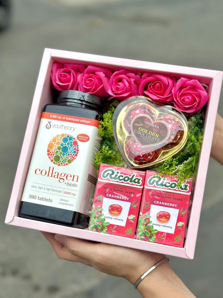 Set Quà Tặng Nàng 14/2 – Set Quà Nuôi Dưỡng Sắc Đẹp Ngọt Ngào