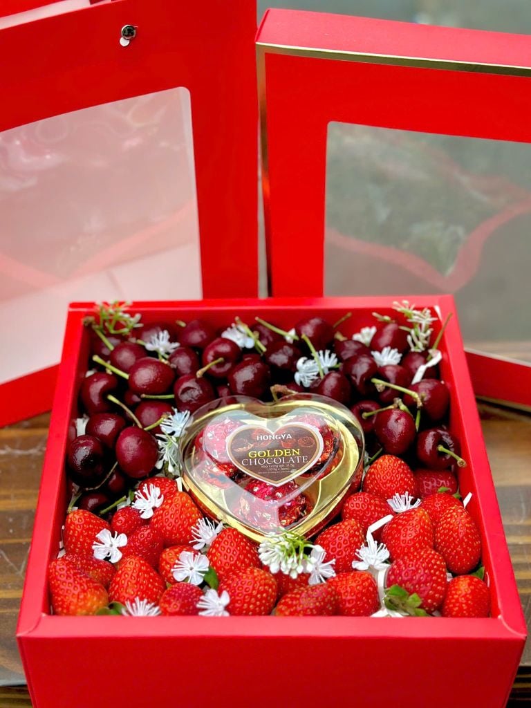 Set Quà Tặng Nàng 14/2 – Set Quà Trái Cây Yêu Thương Tươi Mát