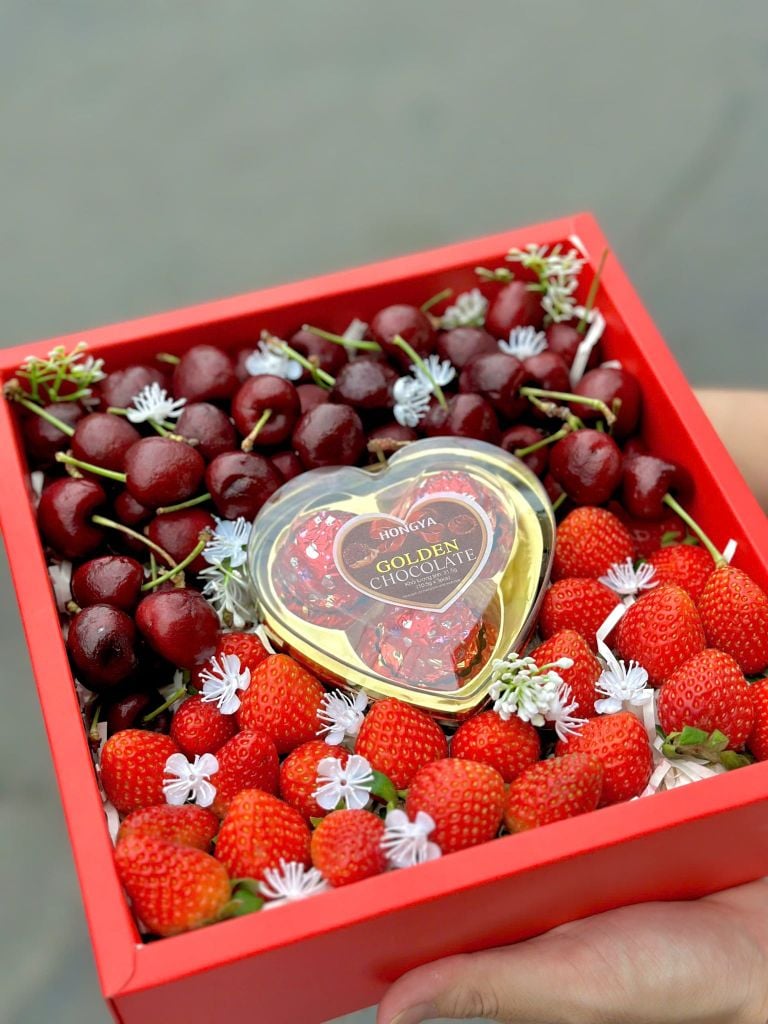 Set Quà Tặng Nàng 14/2 – Set Quà Trái Cây Yêu Thương Tươi Mát