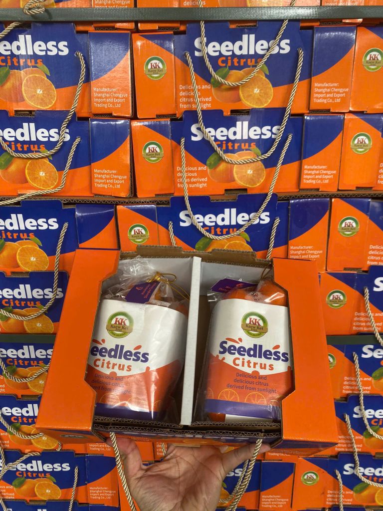 Quýt Úc Seedless KK – Thùng 2 Túi x 900g