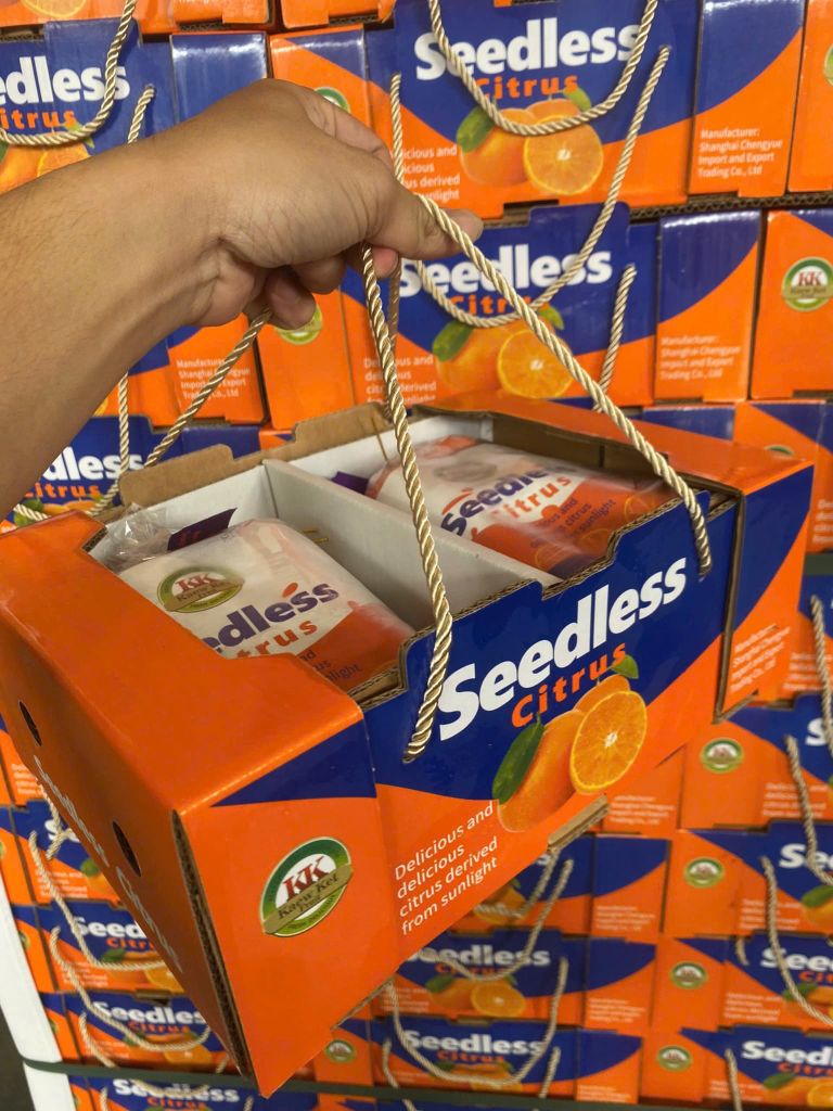 Quýt Úc Seedless KK – Thùng 2 Túi x 900g