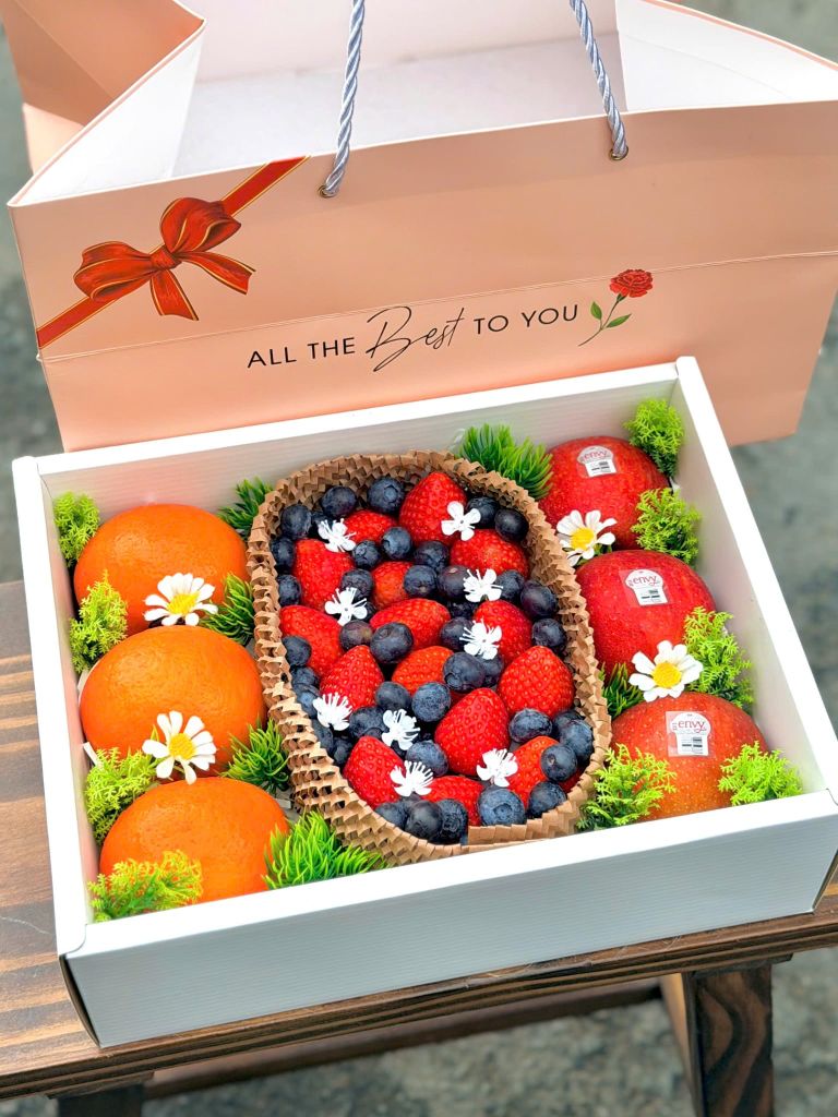 Set Quà Tặng Nàng 8/3 – Set Quà Trái Cây Ngọt Ngào