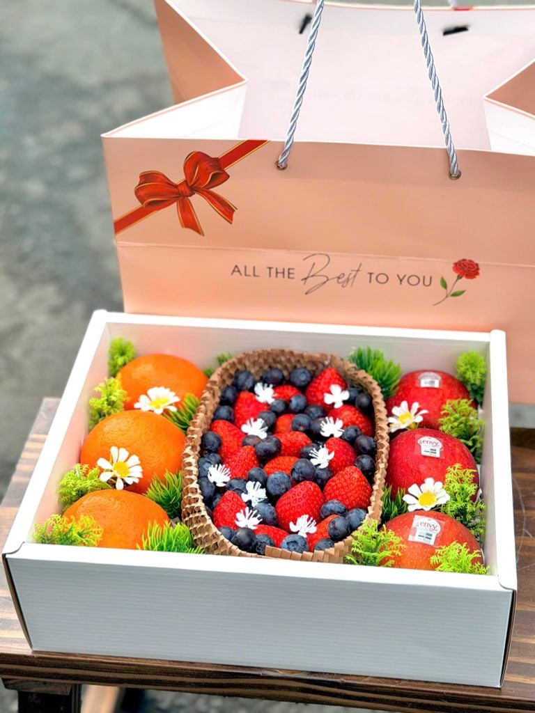 Set Quà Tặng Nàng 8/3 – Set Quà Trái Cây Ngọt Ngào