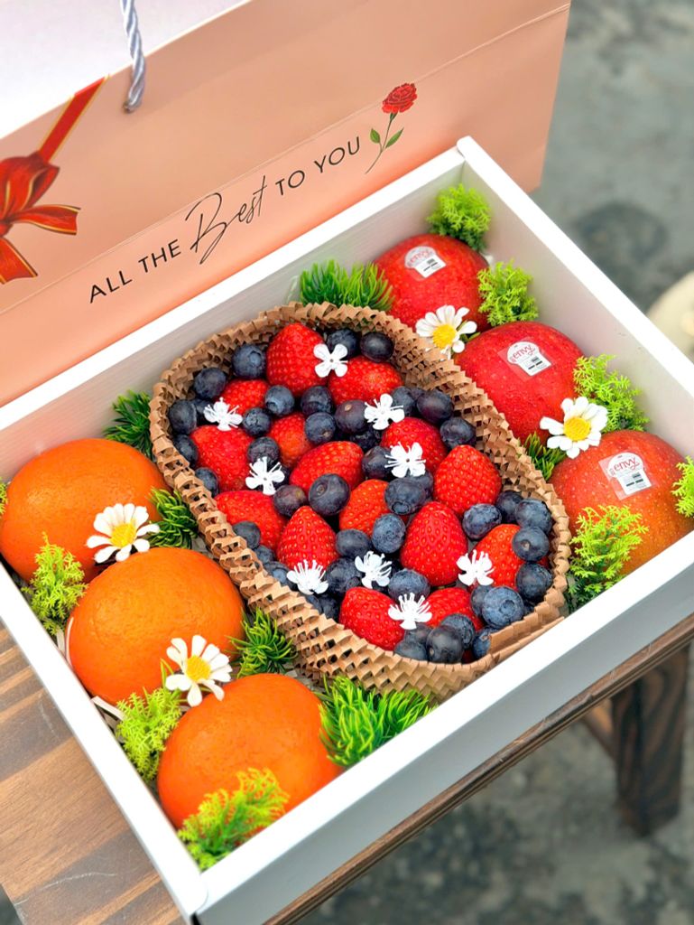 Set Quà Tặng Nàng 8/3 – Set Quà Trái Cây Ngọt Ngào