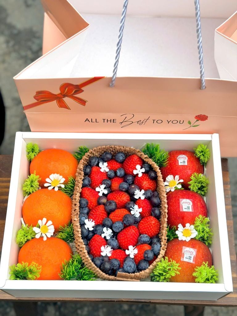 Set Quà Tặng Nàng 8/3 – Set Quà Trái Cây Ngọt Ngào