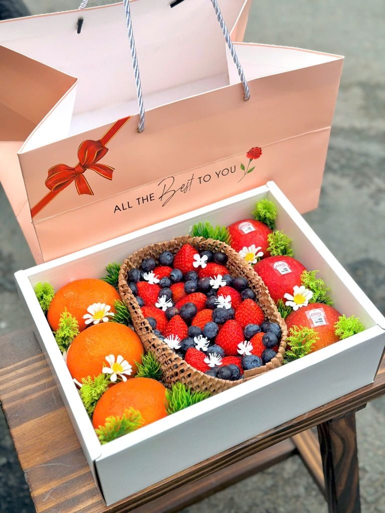 Set Quà Tặng Nàng 8/3 – Set Quà Trái Cây Ngọt Ngào