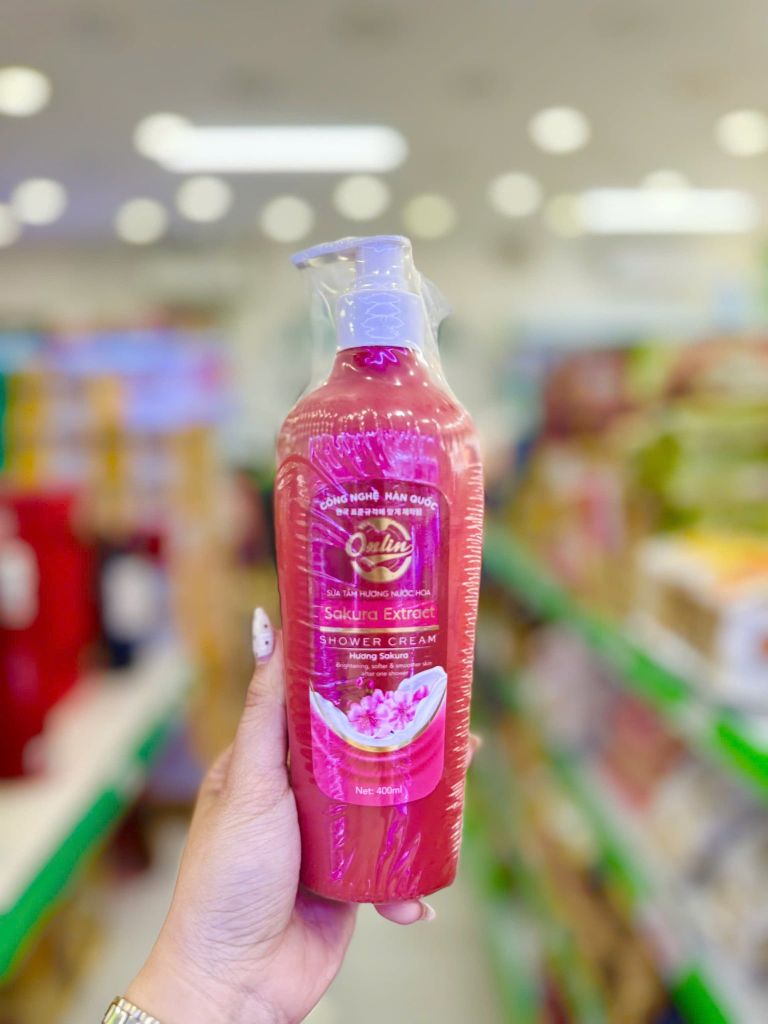 Sữa Tắm Onlin Công Nghệ Hàn Quốc - 400ml