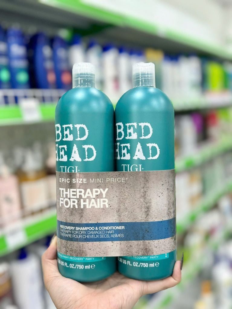 Bộ Dầu Gội - Dầu Xả Tigi Xanh Dương - 750ml x 2 chai