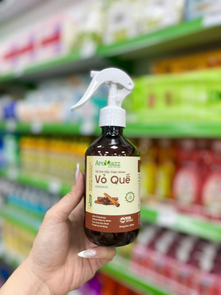 Xịt Đa Năng Tinh Dầu Thiên Nhiên Aromazz - 300m