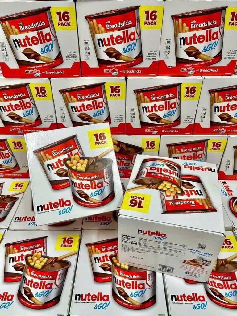 Bánh Que Chấm Nutella Mỹ - 52G