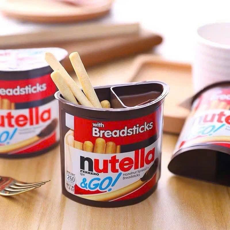 Bánh Que Chấm Nutella Mỹ - 52G