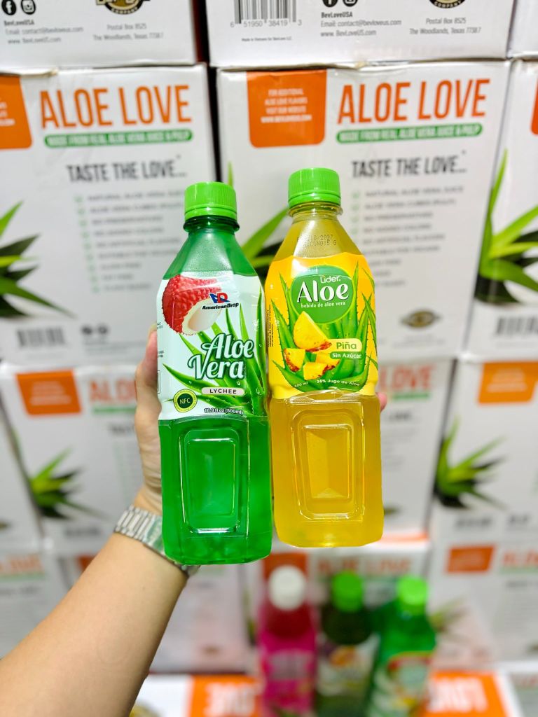 Nước Nha Đam Vị Trái Cây Hỗn Hợp Aloe Love - 500ML