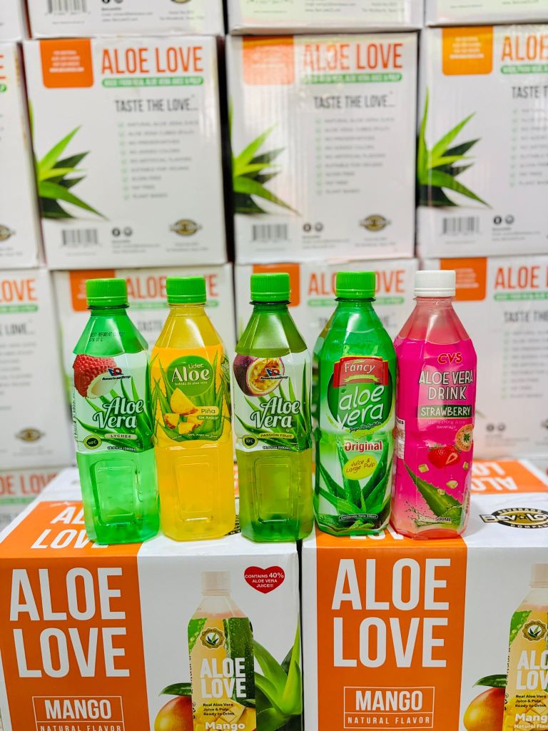 Nước Nha Đam Vị Trái Cây Hỗn Hợp Aloe Love - 500ML