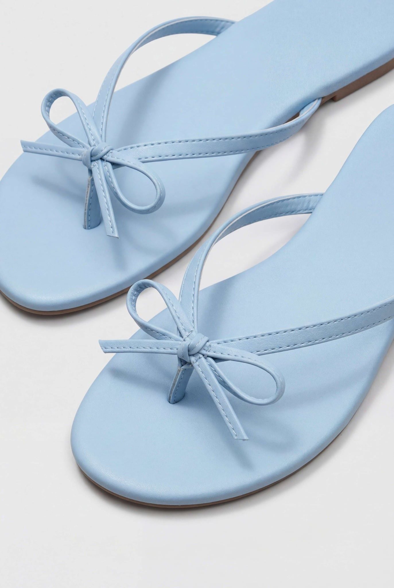 Dép Bow Strappy Flat Sandals nhiều màu