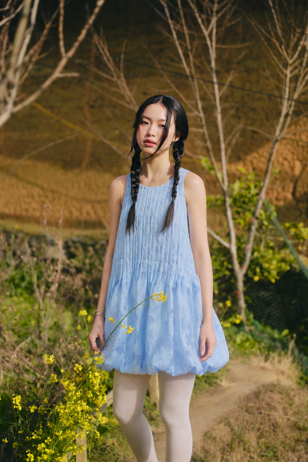Váy babydoll dáng bí Jiah Dress nhiều màu