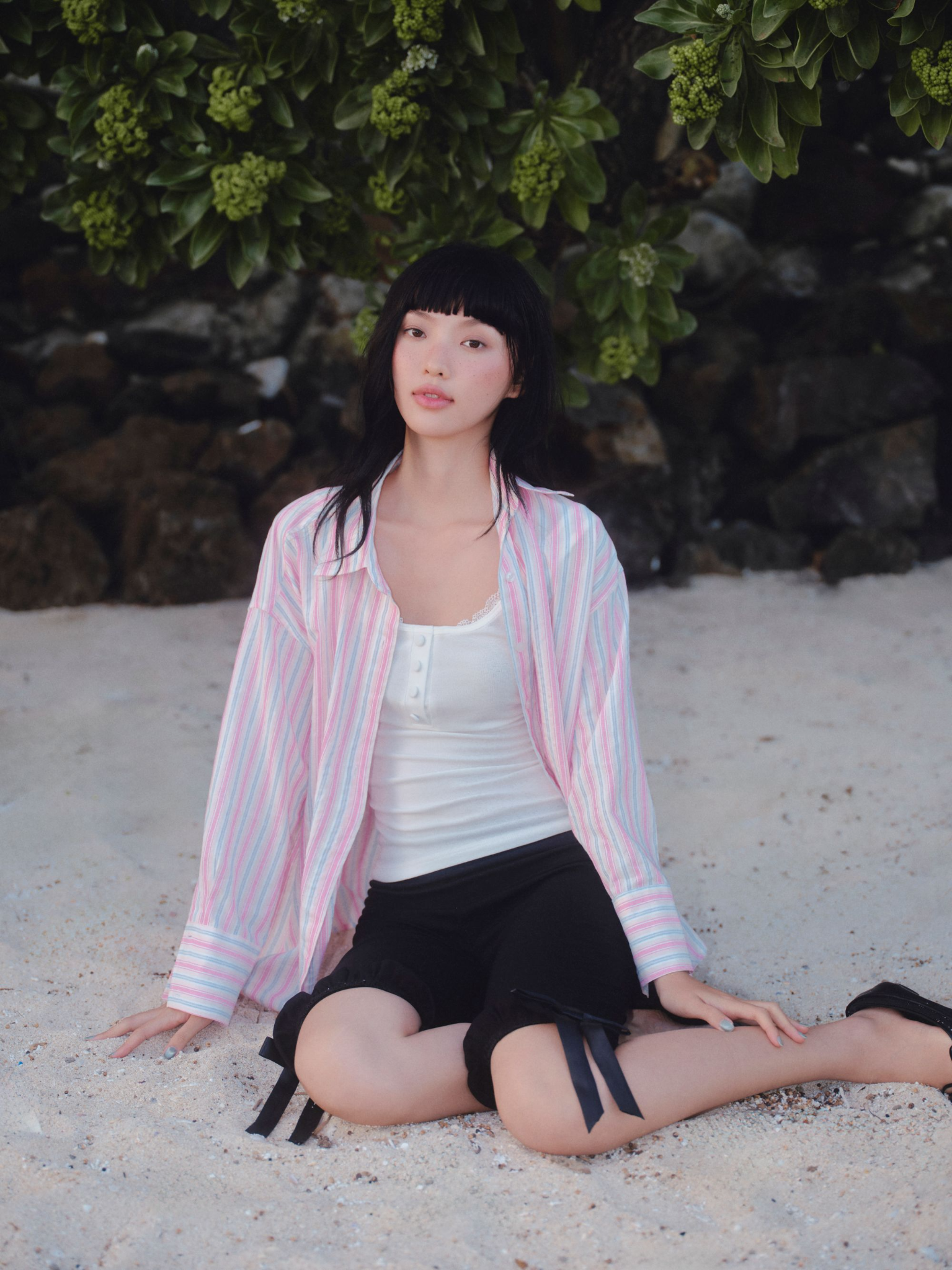 Áo sơ mi Striped Long Sleeves Shirt nhiều màu