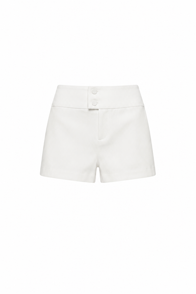  Quần shorts Charcoal Cotton Striped High Waist Shorts 