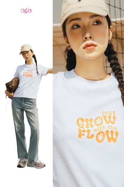  Áo babytee Just Grow Top 