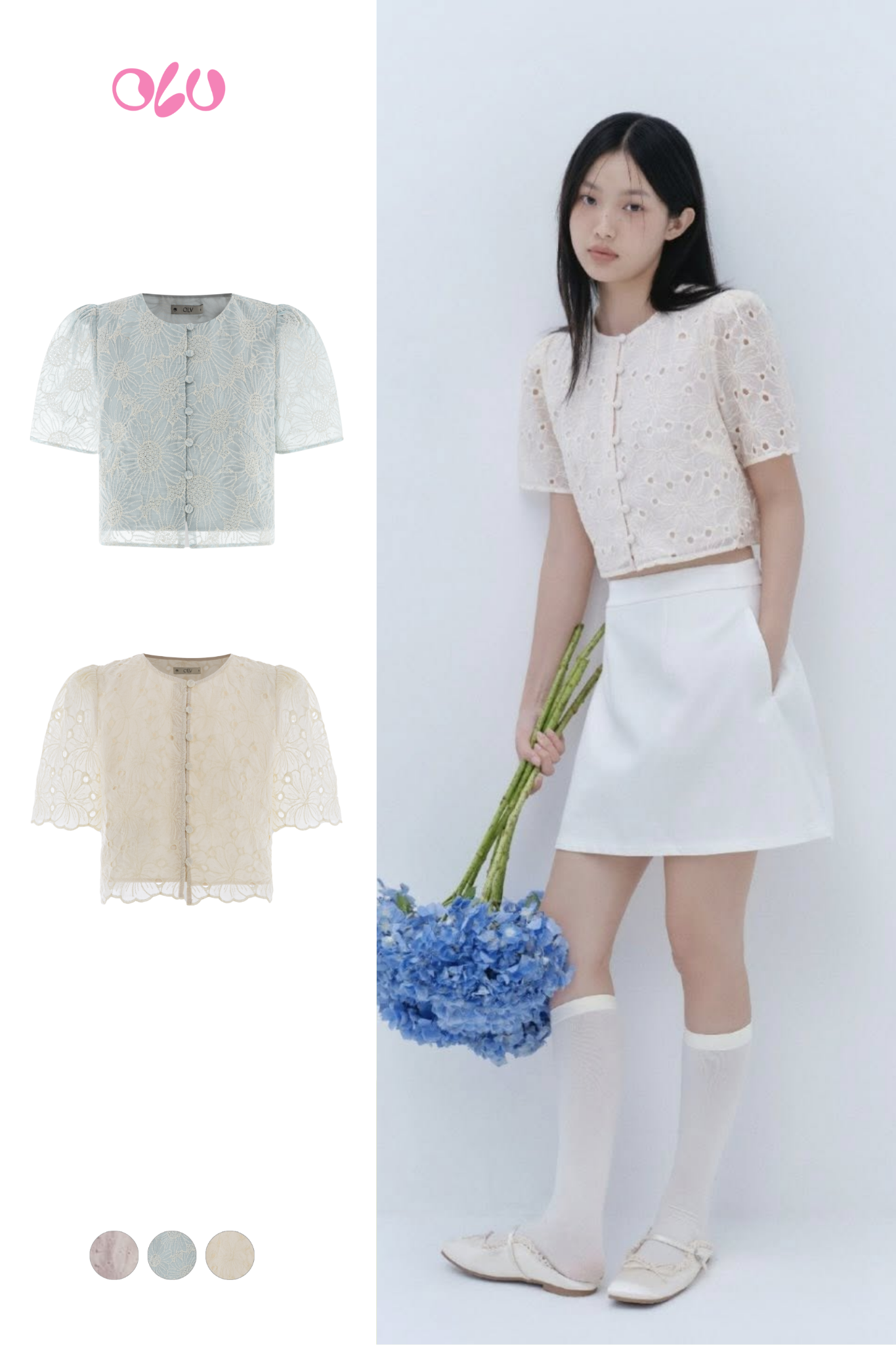 Keada Fleur Top nhiều màu