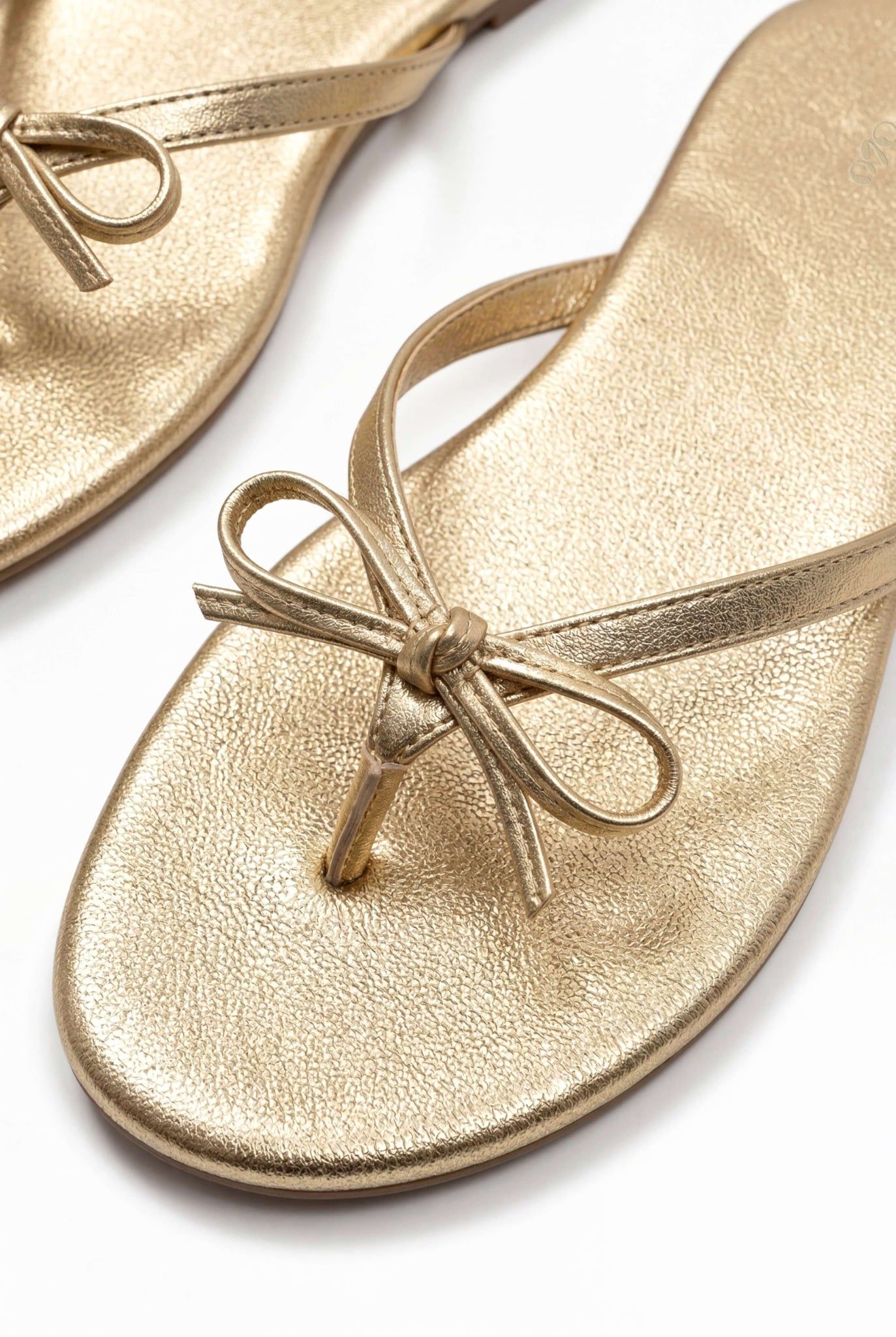 Dép Bow Strappy Flat Sandals nhiều màu