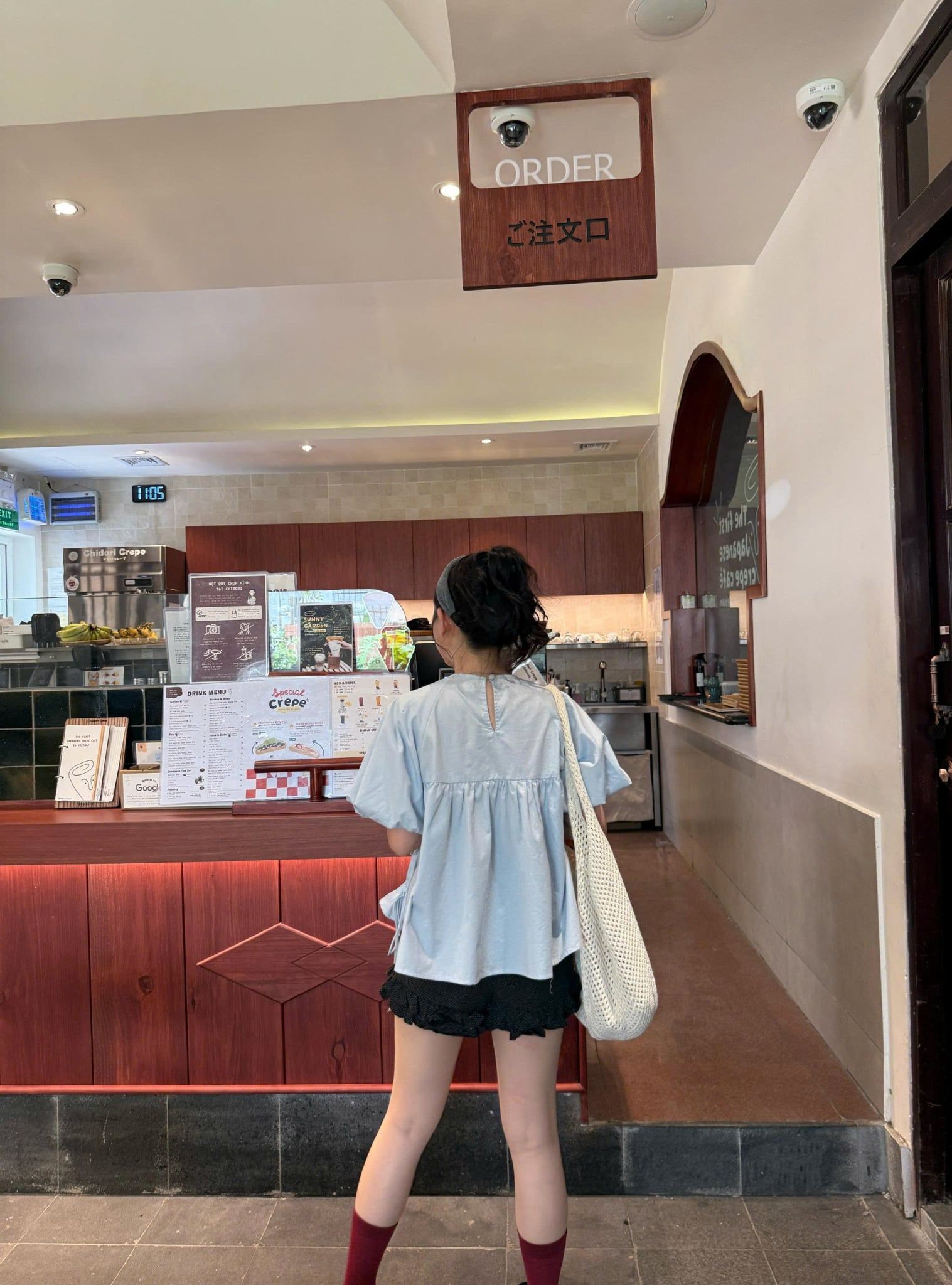 Áo Babydoll Puff Sleeve Shirt nhiều màu