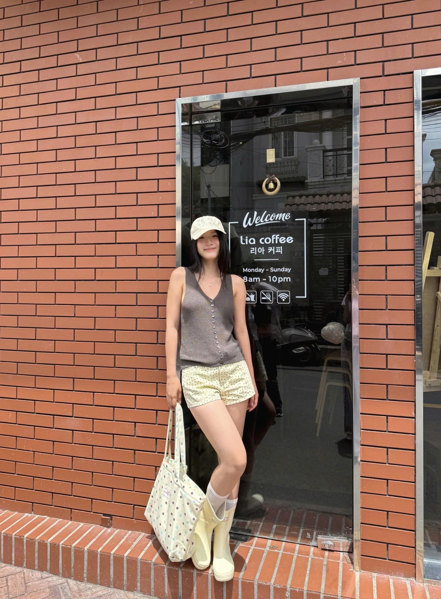 Áo Knit V Neck Tank Top nhiều màu