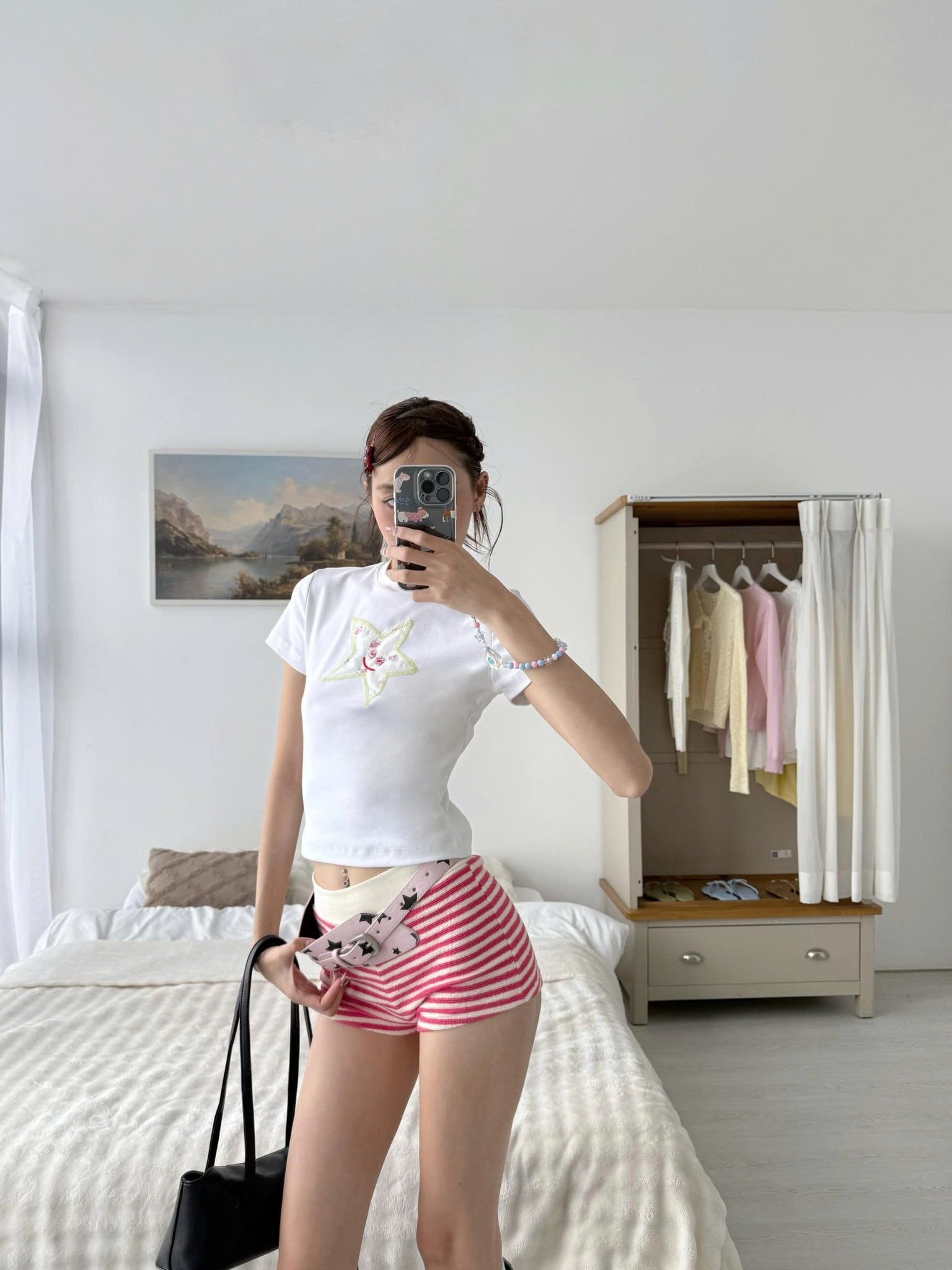 Áo thun babytee thêu nổi nhiều kiểu