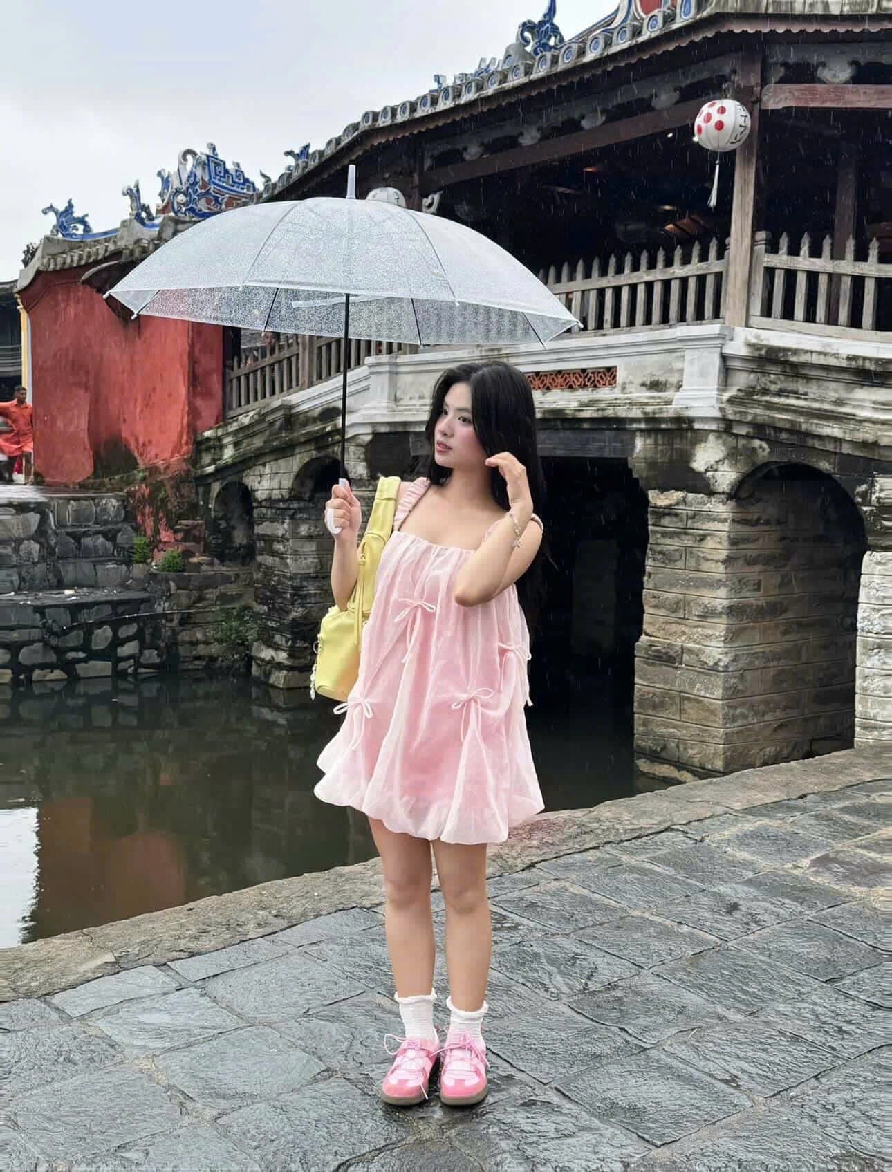 Đầm bí hai dây Laina Dress nhiều màu