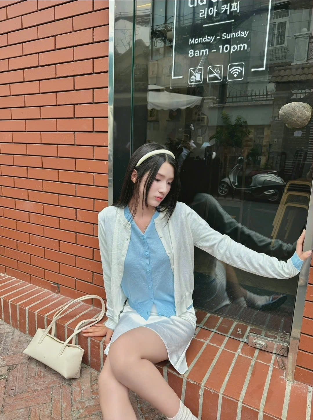 Áo len cardigan Yona Long Sleeve Top nhiều màu