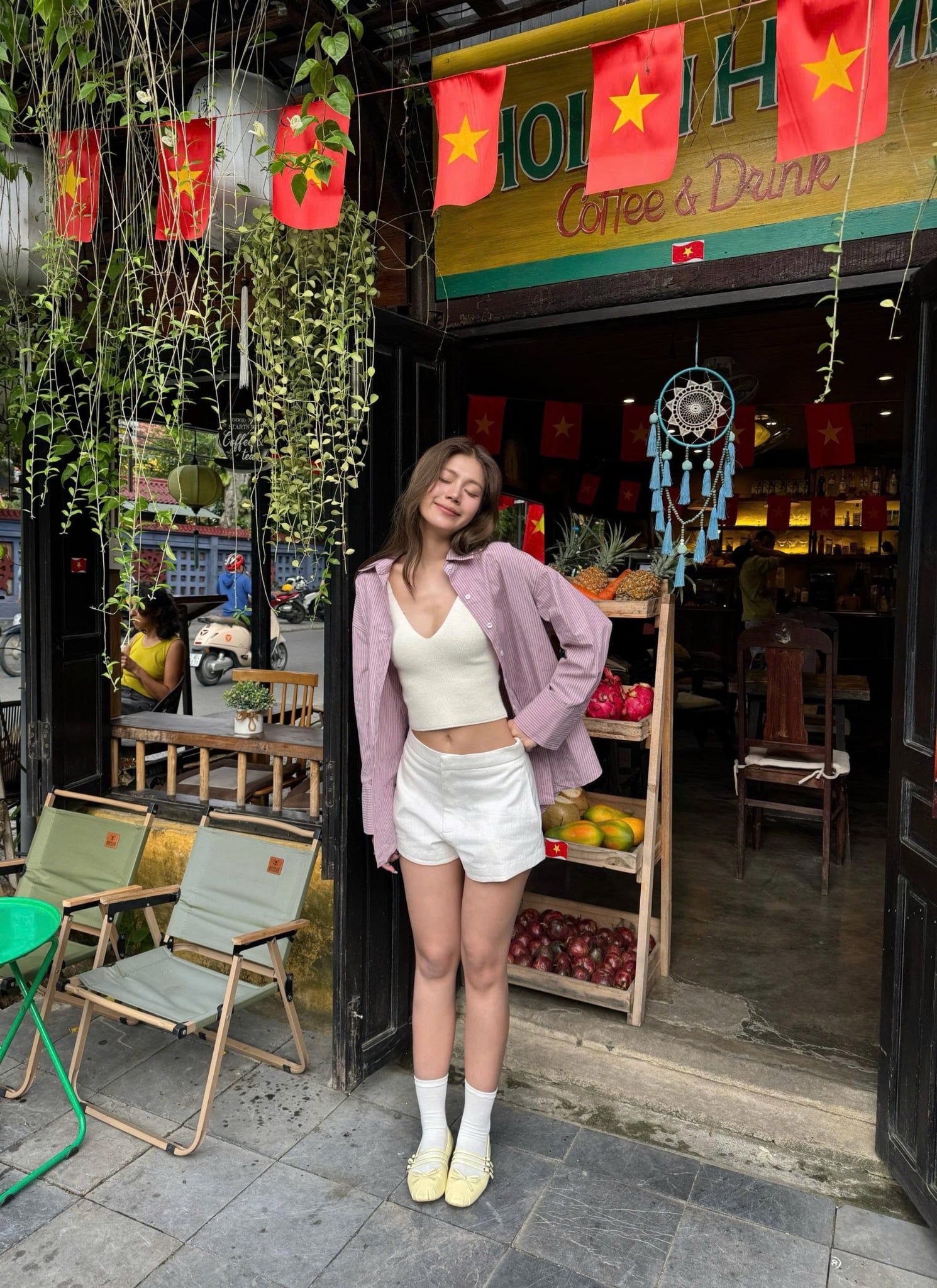 Áo sơ mi cotton tay dài Striped Long Sleeves Shirt nhiều màu
