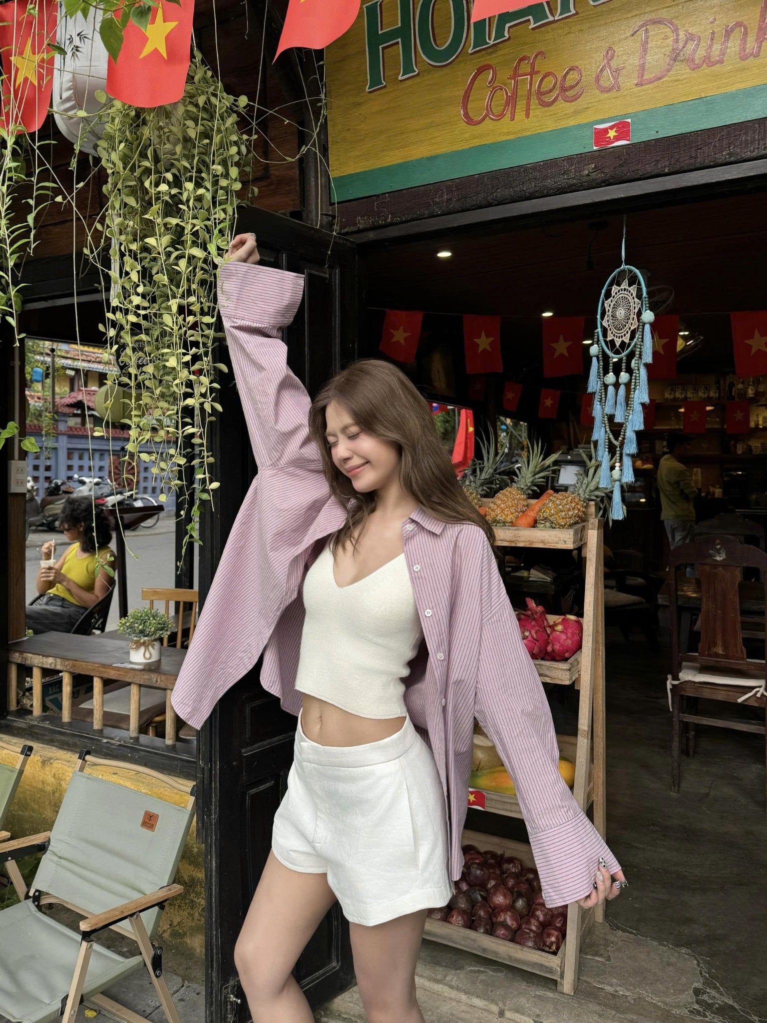 Áo sơ mi cotton tay dài Striped Long Sleeves Shirt nhiều màu