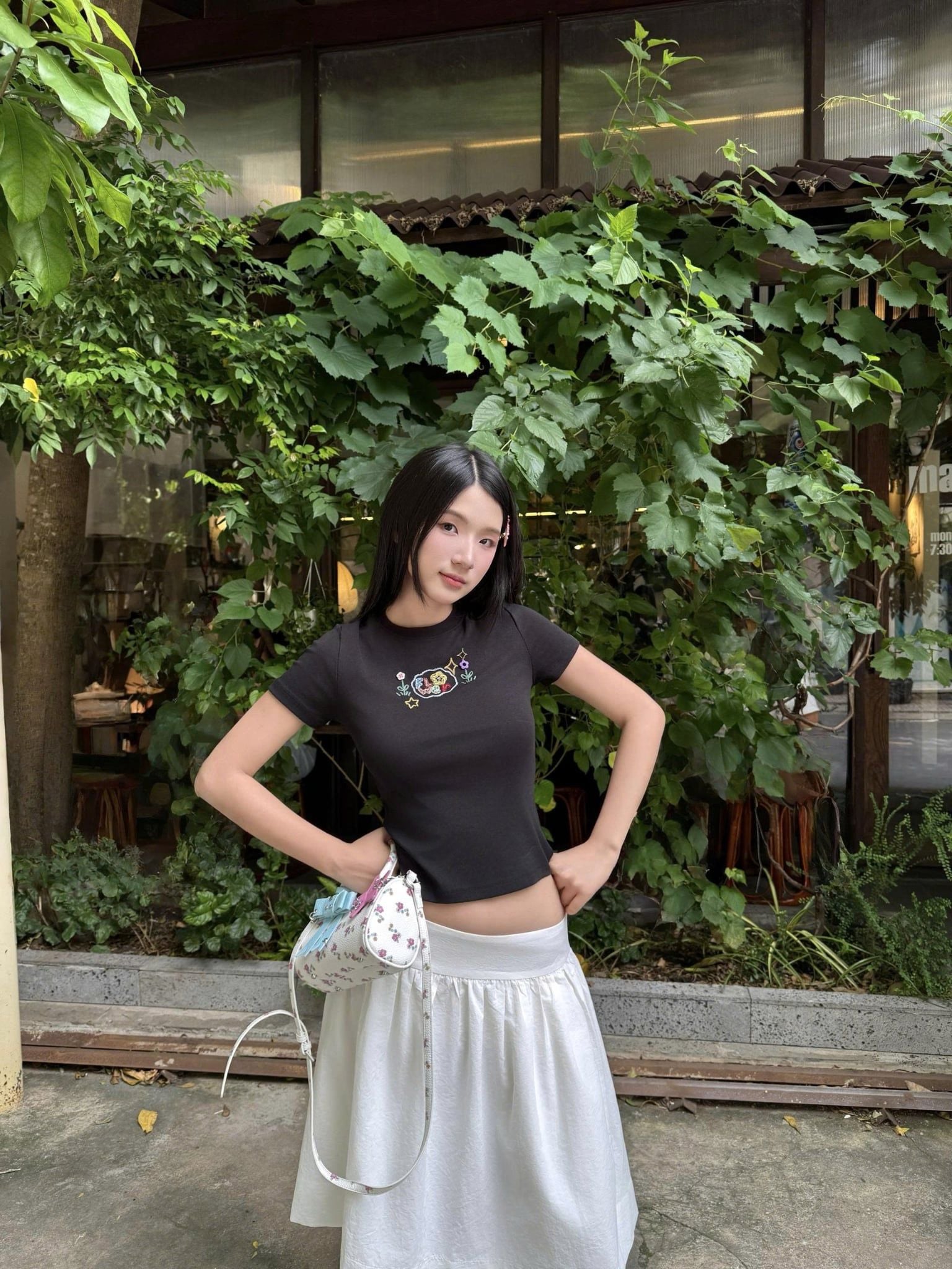 Áo thun babytee thêu nổi nhiều kiểu