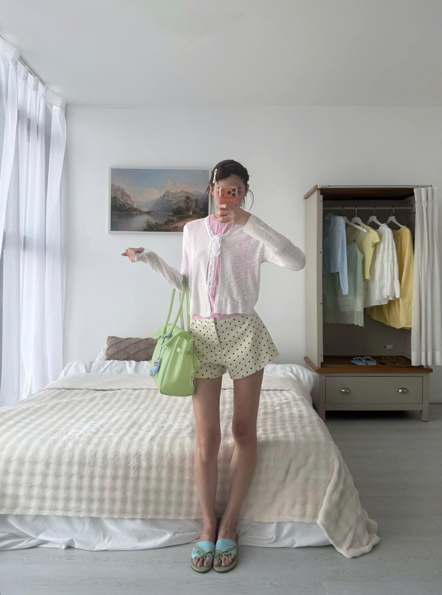 Áo len cardigan Yona Long Sleeve Top nhiều màu