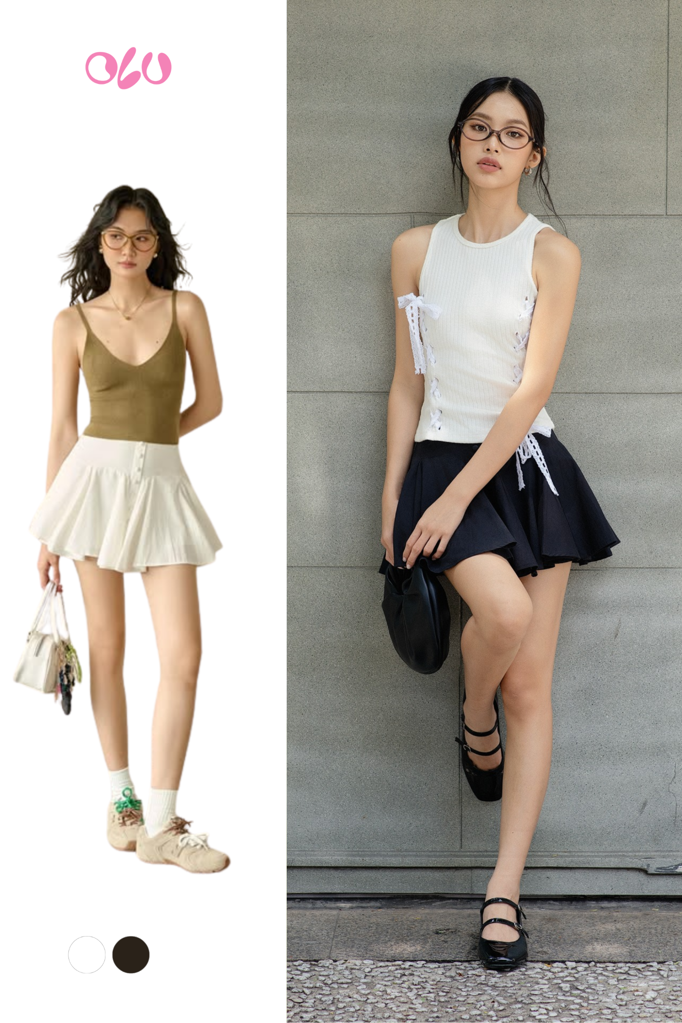 Nixie Mini Skirt nhiều màu