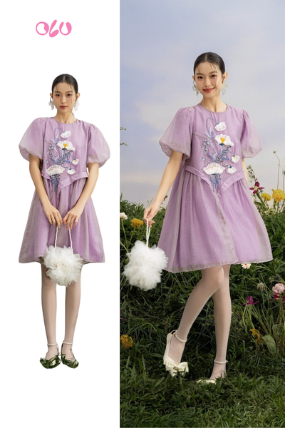  Mireille Embro Dress 