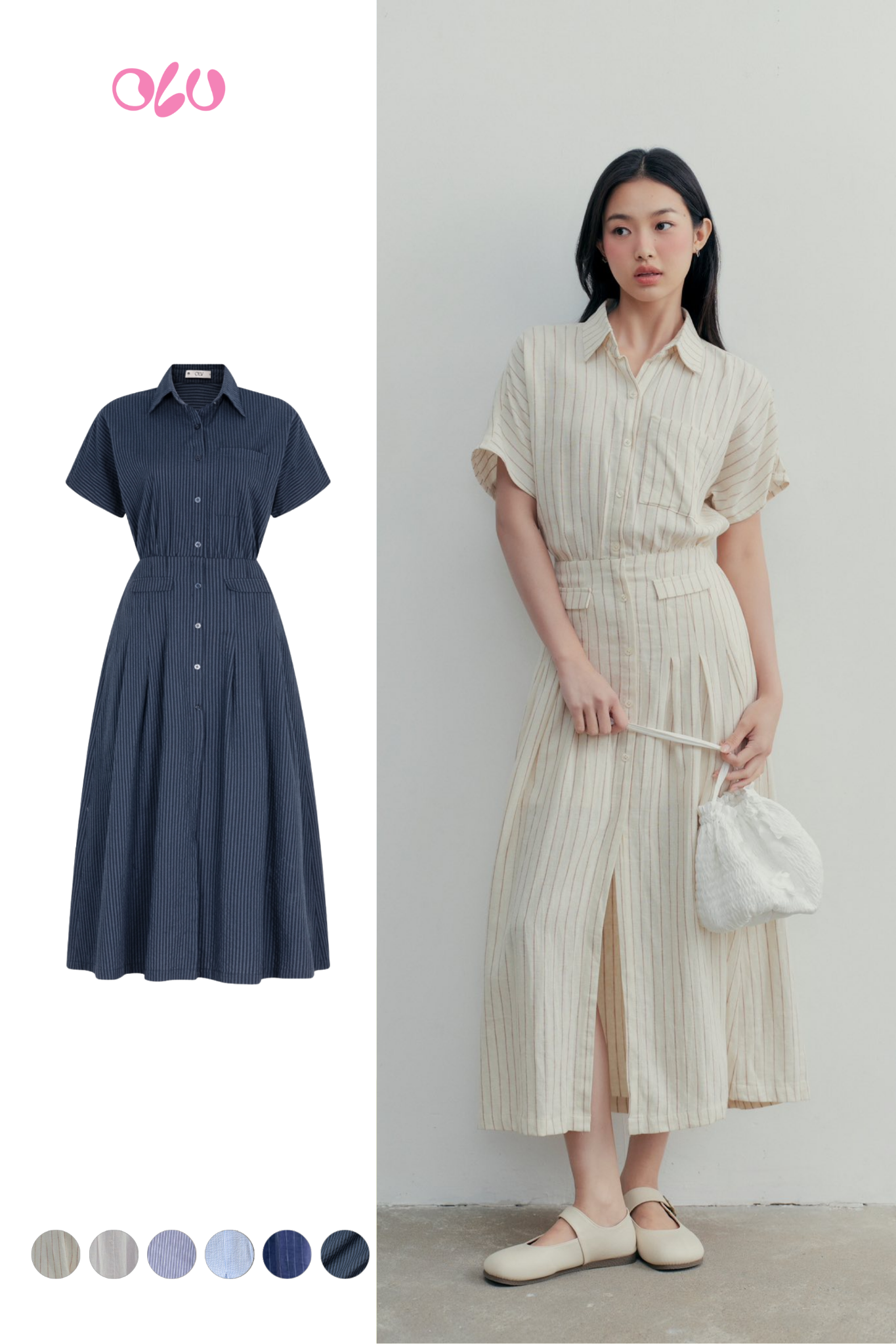 Stevie Dress nhiều màu