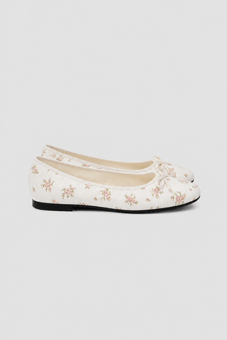 Giày búp bê họa tiết hoa cổ điển Floral Flats nhiều màu