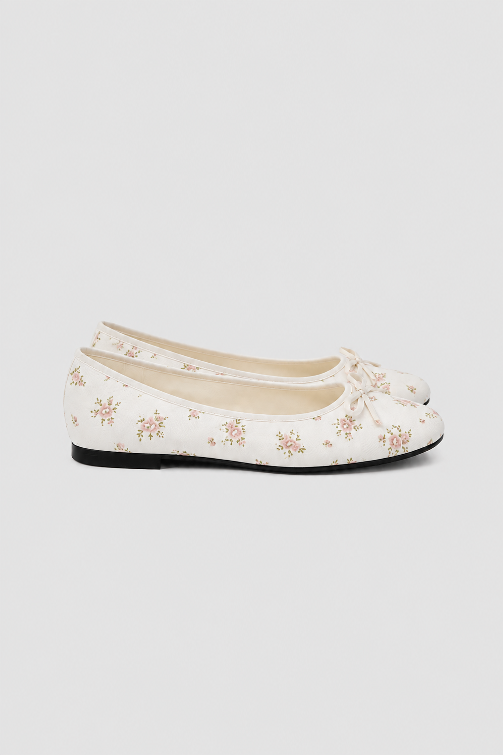 Giày búp bê họa tiết hoa cổ điển Floral Flats nhiều màu