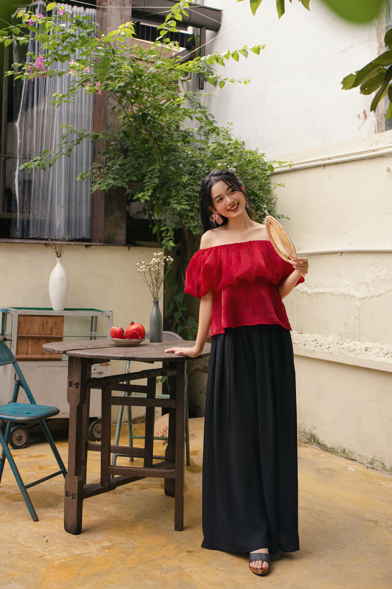 Áo Hansel Floral Top nhiều màu