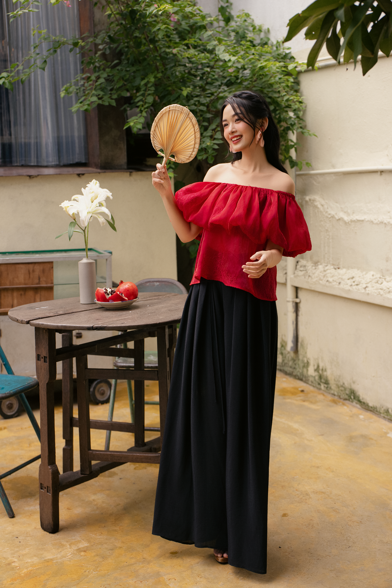 Áo Hansel Floral Top nhiều màu