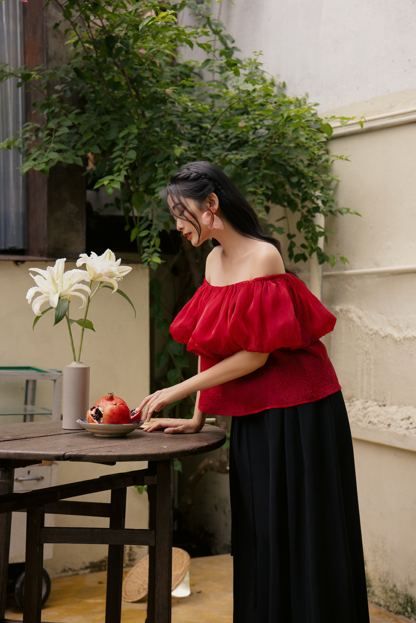 Áo Hansel Floral Top nhiều màu