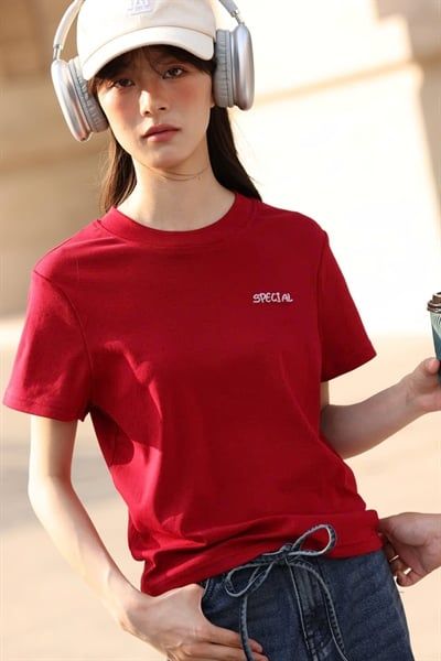  Áo thun Special T Shirt in Red 