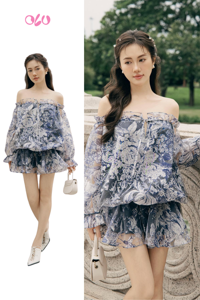  Kathryn Fleur Set in Gray 